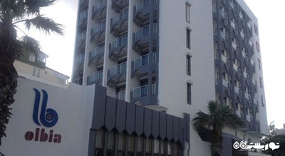 نمای کلی ساختمان هتل اولبیا